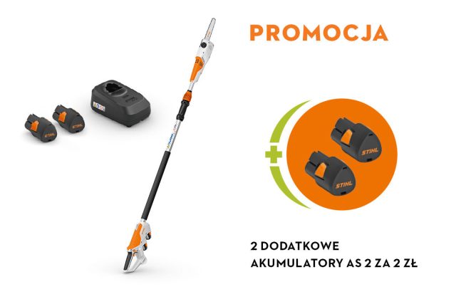 Podkrzesywarka akumulatorowa STIHL HTA 30, zestaw