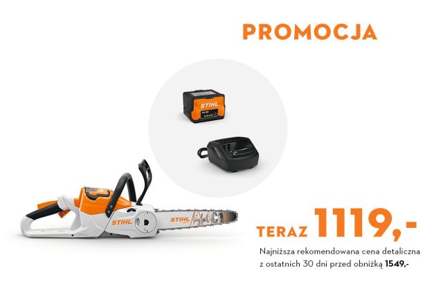 Pilarka akumulatorowa STIHL MSA 60 C-B, zestaw