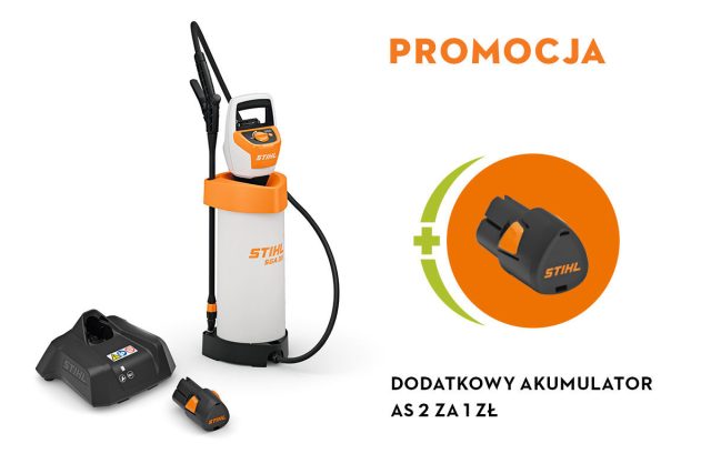 Opryskiwacz akumulatorowy STIHL SGA 30, zestaw