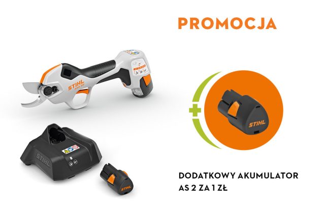 Sekator akumulatorowy STIHL ASA 20, zestaw